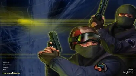 Основное меню игры CS 1.6 (Версия 6153)